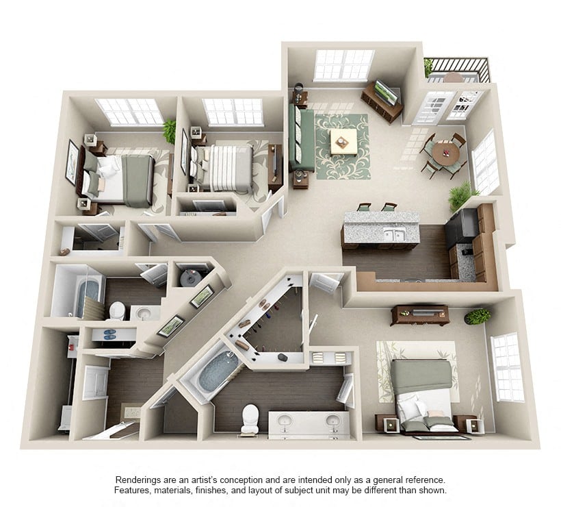 C1 floor plan